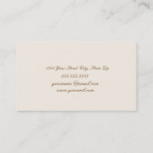 (Top10) Engel-Visitenkarte Visitenkarte (Rückseite)