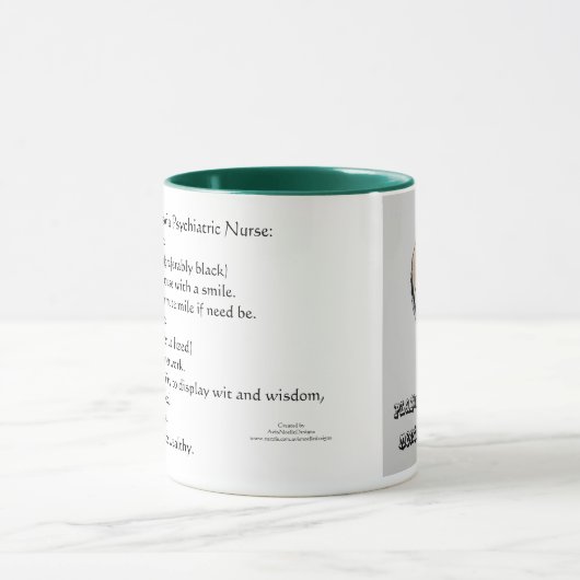 Top 10 Attribute einer psychiatrischen Tasse (Zentrum)