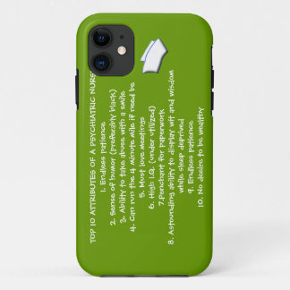 Top 10 Attribute eines psychiatrischen Krankenpfle Case-Mate iPhone Hülle