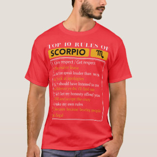 Top 10 Regeln von Scorpio Funny Scorpio Fakten Zod