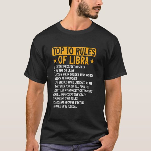 Top 10 Regeln Waage Horoskop Geburtstag (Vorderseite)