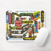 TOP 11 JMT Skateboards in der Welt Mousepad (Mit Mouse)