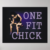 TOP 1 Fit Chick Poster (Vorne)