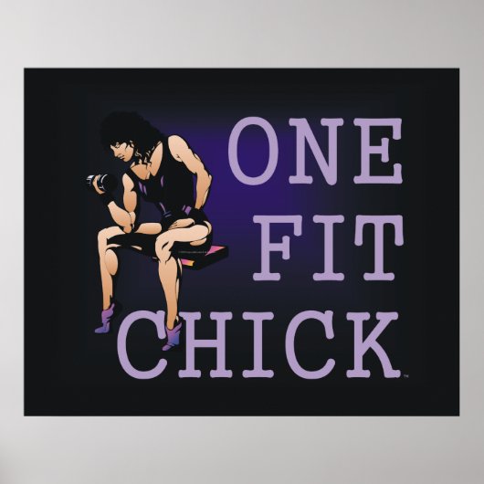 TOP 1 Fit Chick Poster (Vorne)