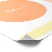 "Top 25 Gründe - Herbst" Poster (Ecke)