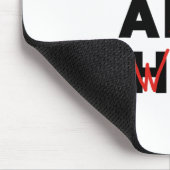 Top A Twink (Stopp and Think) Funny Mousepad (Ecke)