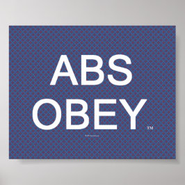 TOP Abs Obey Poster