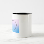 Top-Abschluss in Pastellfarben Zweifarbige Tasse (Mittel)