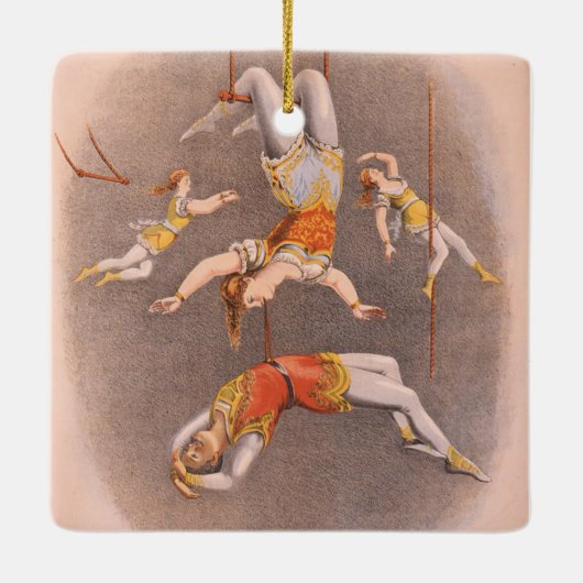 TOP Acrobat im Haus Keramikornament (Rückseite)