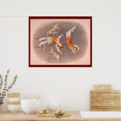 TOP Acrobat im Haus Poster (Küche)