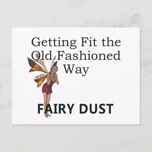 TOP Alte Fitness Postkarte (Vorderseite)