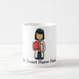 Top angepasster Personalisierter Arzt für Niedlich Kaffeetasse