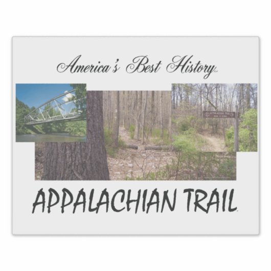 TOP Appalachian Trail Aufkleber (Vorderseite)