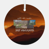 TOP Appalachian Trail Glass Ornament (Rückseite)