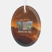 TOP Appalachian Trail Glass Ornament (Vorderseite links)