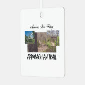 TOP Appalachian Trail Metal Ornament Aus Metall (Vorderseite links)