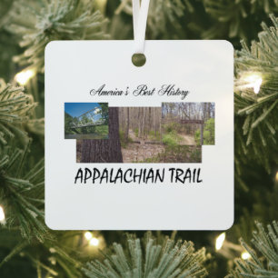 TOP Appalachian Trail Metal Ornament Aus Metall