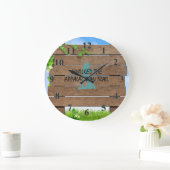 TOP Appalachian-Trail-Wanderer Große Wanduhr (Zuhause)