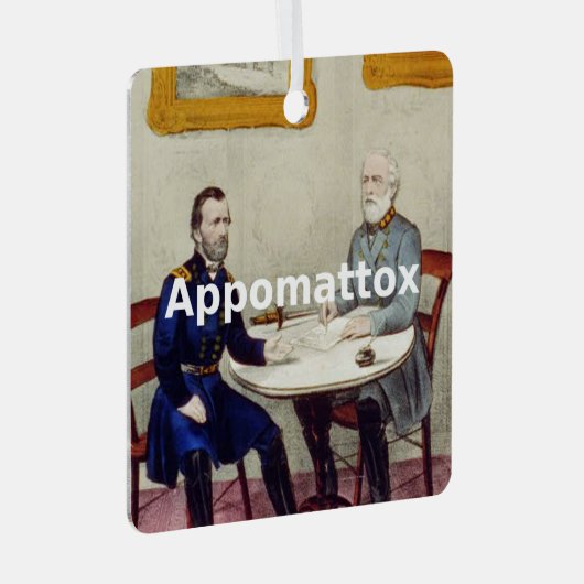 TOP Appomattox Metall-Ornament Ornament Aus Metall (Vorderseite Rechts)