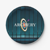TOP Archery Pappteller (Vorderseite)