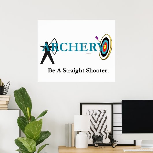 TOP Archery Poster (Heimbüro)