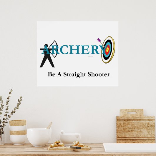 TOP Archery Poster (Küche)