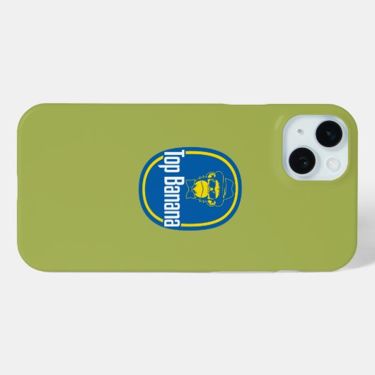Top Banana Case-Mate iPhone Case (Rückseite (Horizontal))