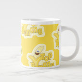 Top Banana Fun Motivierend-Gelb-Toon-Muster Jumbo-Tasse (Rechts)
