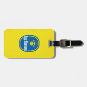 Top Banana-Gepäckmarke Gepäckanhänger (Vorderseite horizontal)