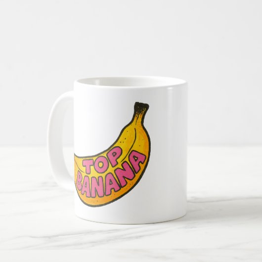 Top Banana Kaffeetasse (Vorderseite Links)