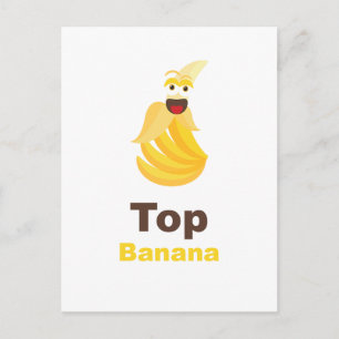 Top Banana Postkarte