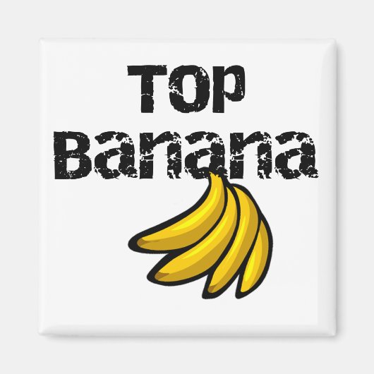 Top Bananentrickfilme und Geschenke Magnet (Vorne)