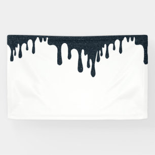 Top-Banner für Kohle-Tropfen - Modernes Schwarz & Banner