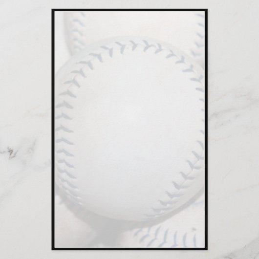 Top-Baseball Briefpapier (Vorderseite)