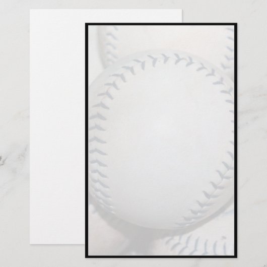 Top-Baseball Briefpapier (Vorne/Hinten)