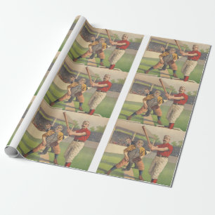 TOP Baseball Zeitvertreib Geschenkpapier