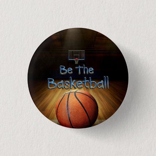 TOP Basketball Slogan Button (Vorderseite)