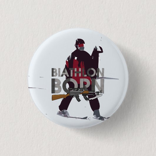 TOP Biathlon Born Button (Vorderseite)