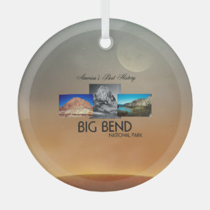 TOP Big Bend Glass Ornament Aus Glas