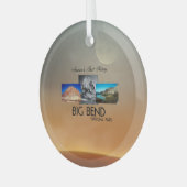 TOP Big Bend Glass Ornament Aus Glas (Vorderseite links)
