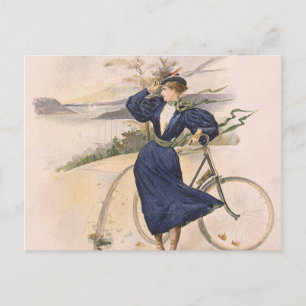 TOP Biking Beauty Postkarte