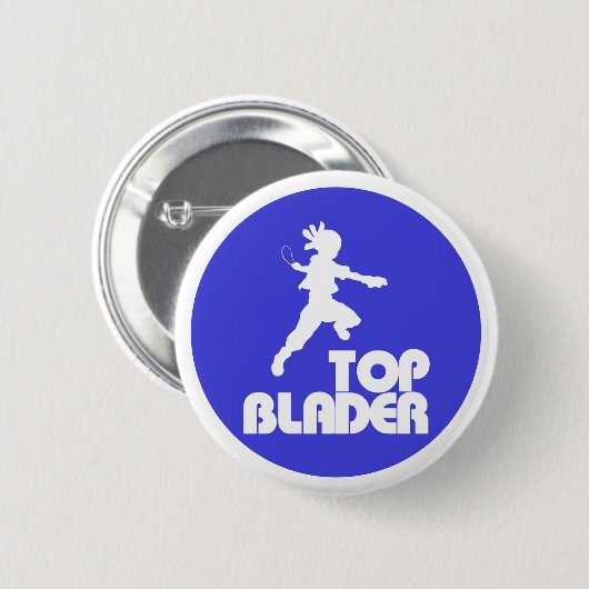 Top Blader Pin! Button (Vorne & Hinten)