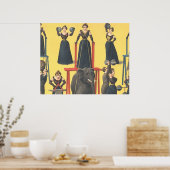 TOP Bodybuilding Girl Poster (Küche)