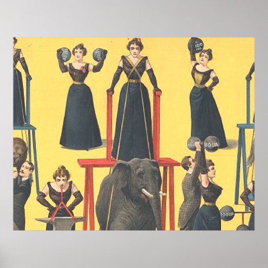 TOP Bodybuilding Girl Poster (Vorne)