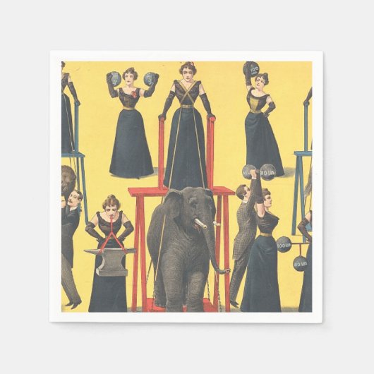 TOP Bodybuilding Girl Serviette (Vorderseite)