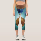 TOP Born for Gymnastics Capri Leggings (Vorderseite)