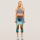 TOP Born for Gymnastics Capri Leggings (Vorderseite)