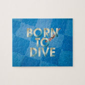 TOP Born to Dive Puzzle (Horizontal)