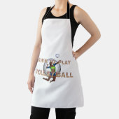 TOP Born to Play Volleyball Schürze (InSitu)