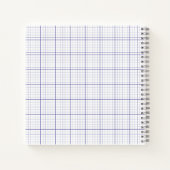Top Bound Graph Paper for Lefties Notizblock (Rückseite)